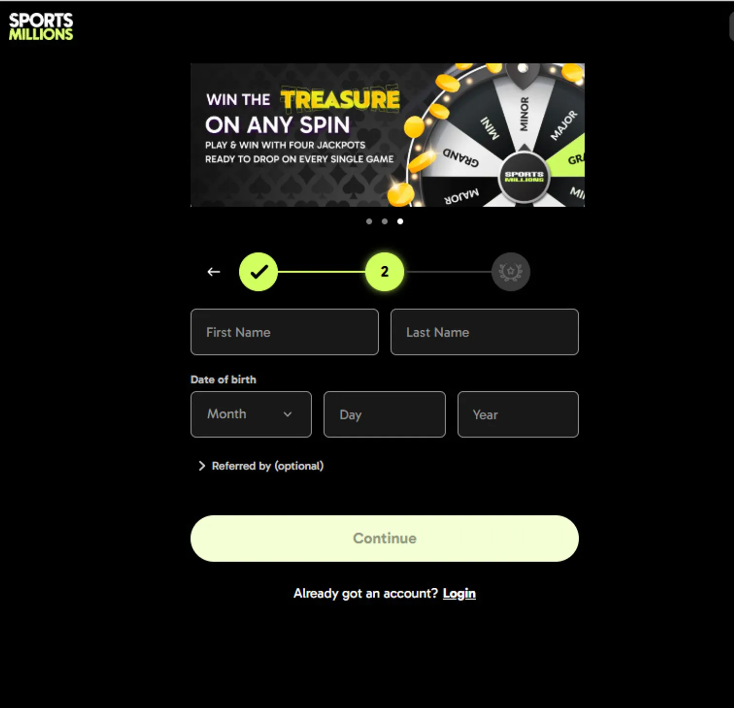 Betandyou login